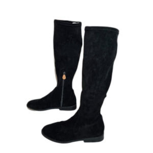 EUC Gentle Souls by Kenneth Cole Women's Emma Black Knee-High Boot Size 10M